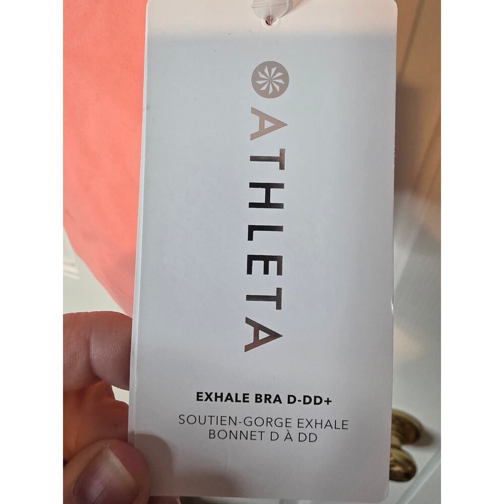 Athleta Exhale Bra D-DD+NWT, 3X - Picture 2 of 5